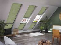 Rollo Dachflächenfenster Dachfenster Mittelzugrollo  © erfal GmbH