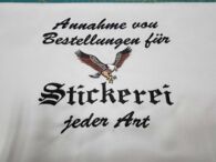 Computerstickerei Maschinenstickerei Stickerei besticken